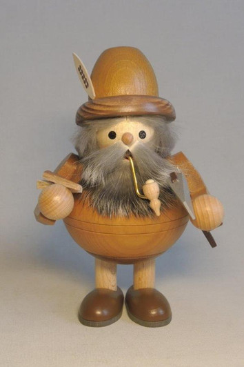 Little Old Man Wood Worker Axe German Smoker – German Christmas smoker by Richard Glaesser