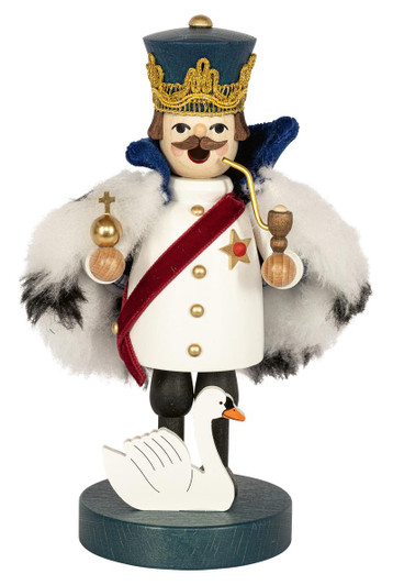 Fancy Swan King Ludwig German Smoker – German Christmas smoker by Richard Glaesser