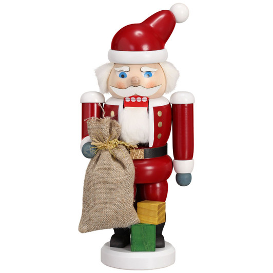 Nutcracker Santa Claus | 8.3 Inches Tall – German nutcracker by Seiffener Volkskunst eG