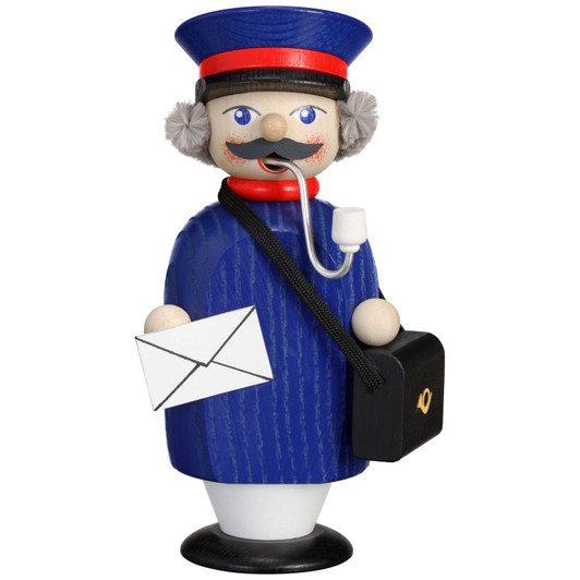 Postman German Incense Smoker – German Christmas smoker by Seiffener Volkskunst eG