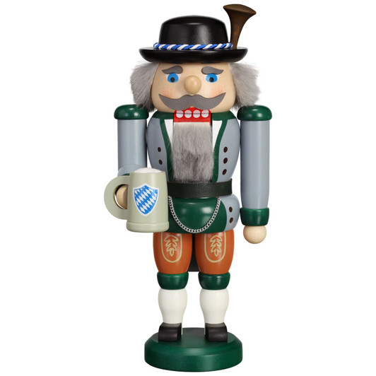 Oktoberfest Beer Bavarian German Nutcracker | 9.4 Inches Tall – German nutcracker by Seiffener Volkskunst eG