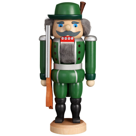 Green Hunter German Nutcracker – German nutcracker by Seiffener Volkskunst eG