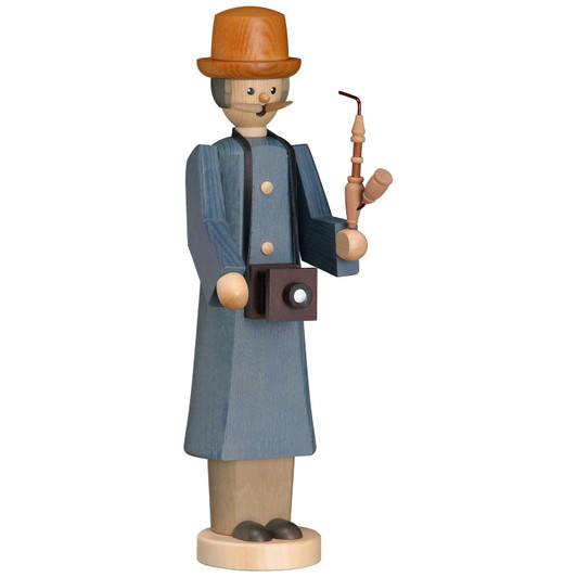 Photographer German Smoker Incense Figurine – German Christmas smoker by Seiffener Volkskunst eG