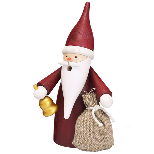 Santa Gnome Presents German Smoker – German Christmas smoker by Seiffener Volkskunst eG