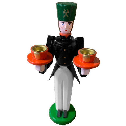 Miner Candleholders - 5 1/2” Tall – wooden candleholder