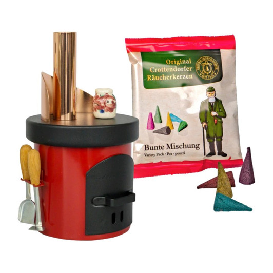 Crottendorfer Brewing Kettle Smoker - RED – German Christmas smoker