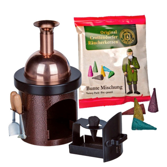 Crottendorfer Kitchen Stove Smoker - BROWN – German Christmas smoker