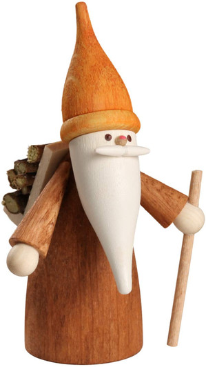 Miniature Woodsman Gnome Figurine | 2.8 Inches Tall – Christmas ornament by Seiffener Volkskunst eG