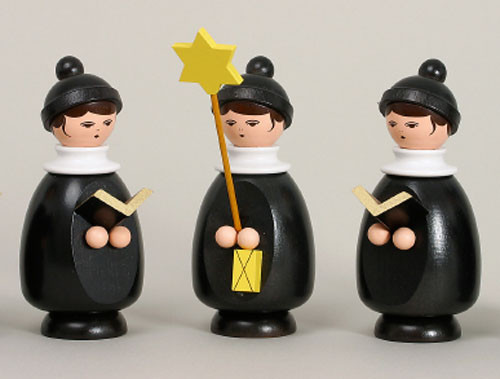 Three Member Christmas Singers – Christmas ornament by Zeidler Holzkunst GmbH