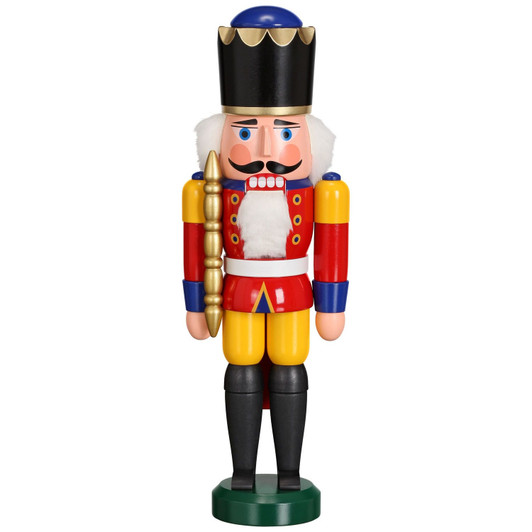 Traditional German Nutcracker King Wilhelm – German nutcracker by Seiffener Volkskunst eG