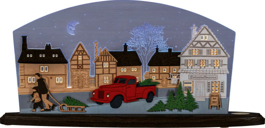 Christmas in Town - German Arch Lamp – Christmas light arch by Weigla