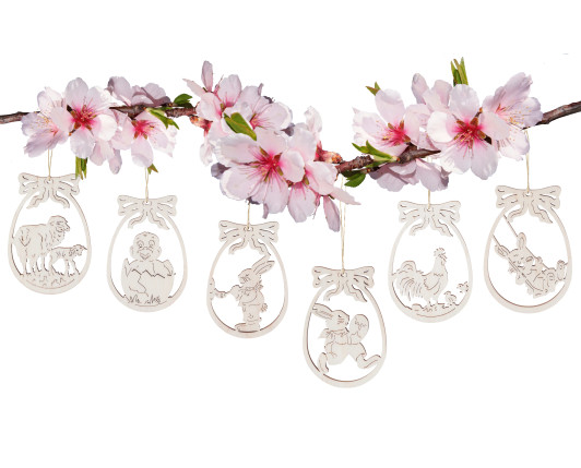Paintable Spring German Ornaments – Christmas ornament by Weigla