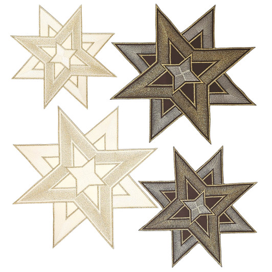 Star Table Topper – German handcrafted gift by Funke Stickerei GmbH