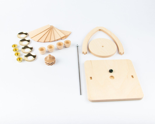 Unfinished Kit: Small Blank Pyramid – Christmas pyramid by Holzwaren Egermann
