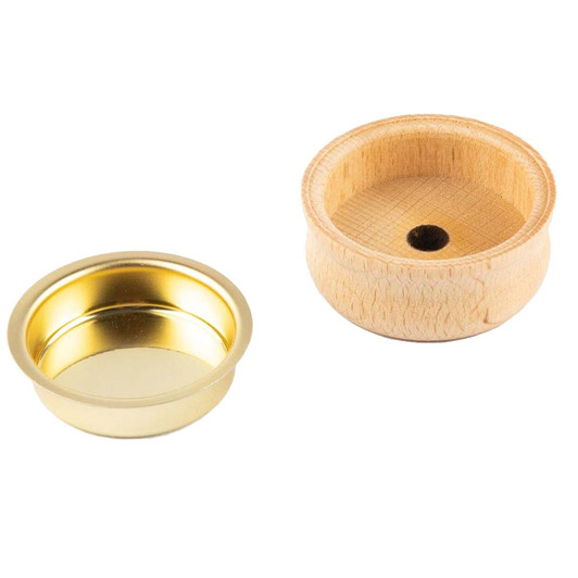 Tealight Replacement Part Set – wooden candleholder by Holzwaren Egermann