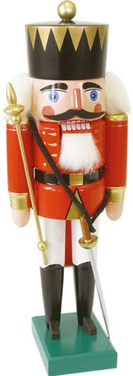 Large King Nutcracker | 14.1 inches | 36cm – German nutcracker by Richard Glaesser