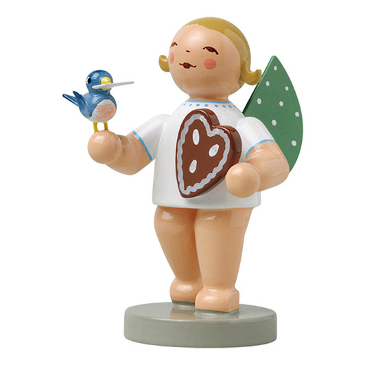 WENDT & KÜHN Angel Heart Bird Figurine – Christmas ornament