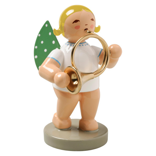 WENDT & KÜHN Angel Orchestra Horn Figurine – Christmas ornament