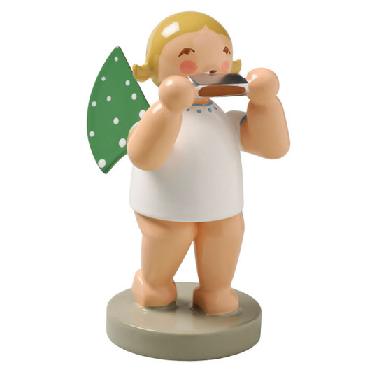 WENDT & KÜHN Angel Harmonica Figurine – Christmas ornament