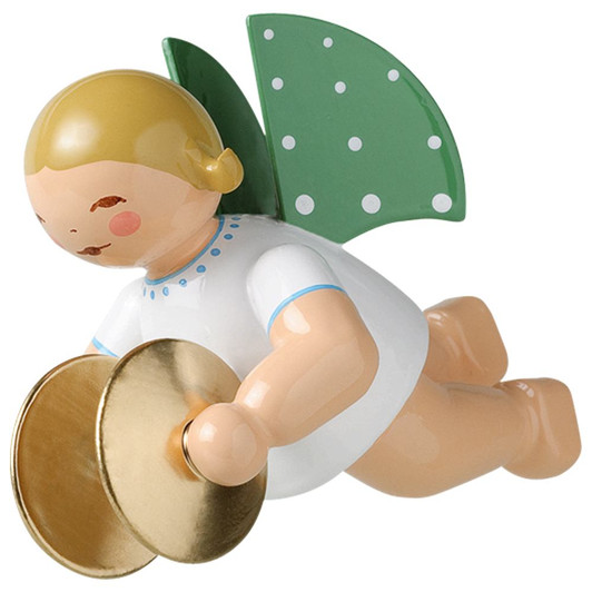 WENDT & KÜHN Ornament Flying Angel with Cymbals – Christmas ornament