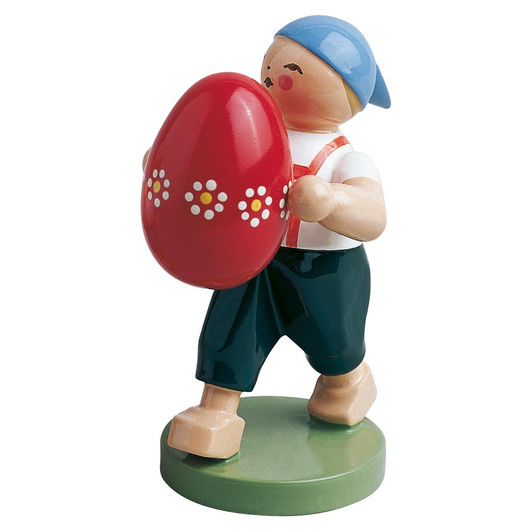 WENDT & KÜHN Boy with Easter Egg Figurine – Christmas ornament