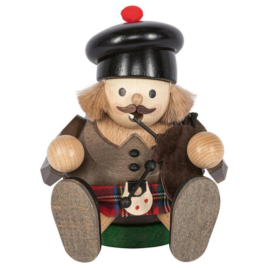 Sitting Scotsman Incense Smoker | 15cm – German Christmas smoker by Richard Glaesser