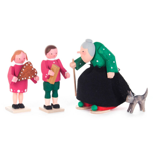 Hänsel, Gretel and the Witch Fairy Tale Figurines – Christmas ornament by Bettina Franke
