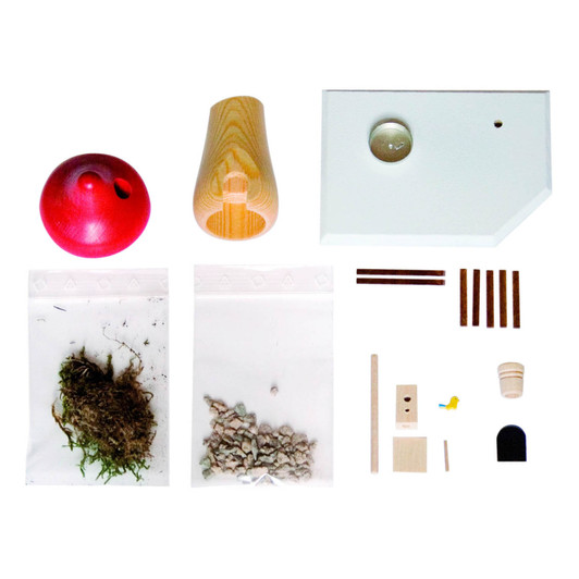 German DIY Smoker KIT - Mushroom – alternate view of the German Christmas smoker