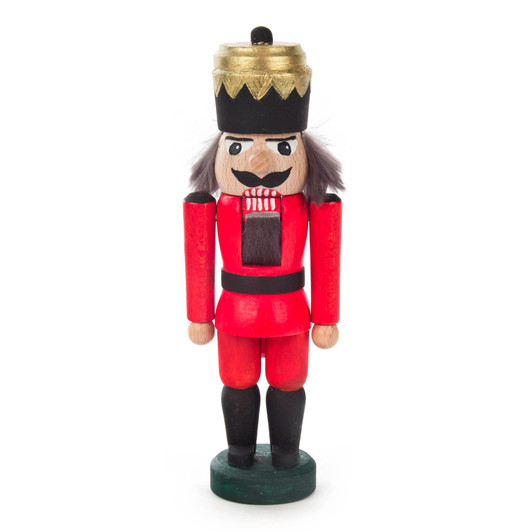 Red King Nutcracker Kit - 5.9 Inches Tall – alternate view of the German nutcracker