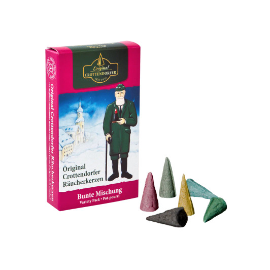 Crottendorfer Mixed Scents Incense Cones – German Christmas smoker