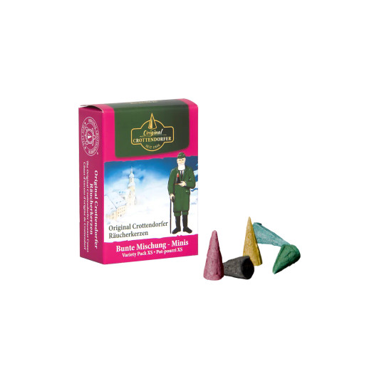 Crottendorfer XS Mixed Scents Incense Cones – German Christmas smoker