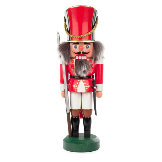 Red Soldier Nutcracker | 30 cm – German nutcracker by Jan Legler eK