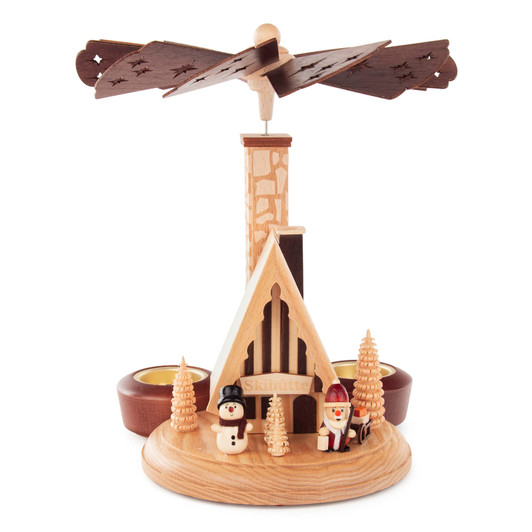 Santa's Smoker House Pyramid – German Christmas smoker by Jan Legler eK