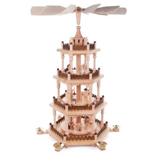 Large Nativity Pyramid | 4 Tiers | 20 inches Tall