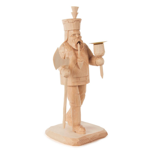 Hand Carved Miner Incense Smoker – German Christmas smoker by Andreas Veit