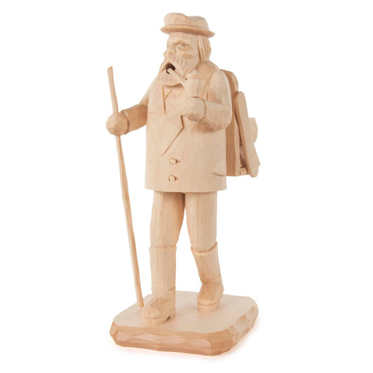 Handcarved Wood Worker Incense Smoker – German Christmas smoker by Andreas Veit