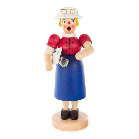 Lady Incense Smoker | 21 cm – German Christmas smoker by Franz Karl