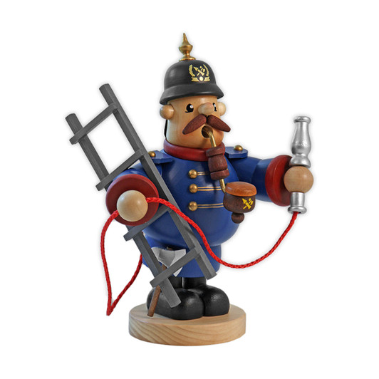 Firefighter Incense Smoker | 7.5 Inches Tall – German Christmas smoker by Franz Karl