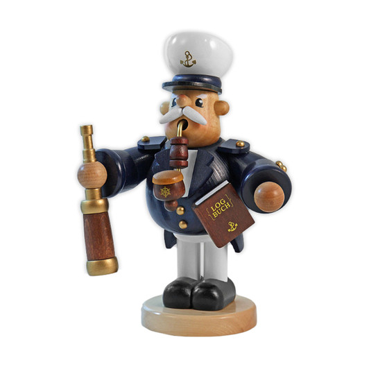 Sea Captain | 19 cm – German Christmas smoker by Franz Karl