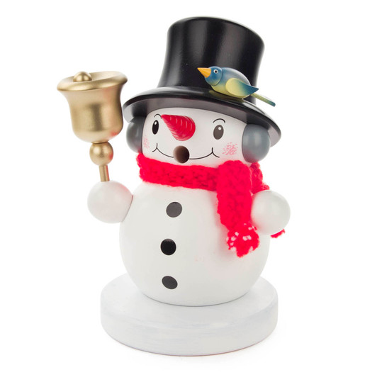 Bell Ringing Snoman Incense Smoker | 17mm – German Christmas smoker by PeWo