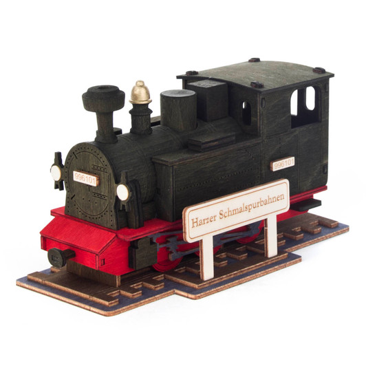 Black Coal Train Incense Smoker – German Christmas smoker by Lenk & Sohn GbR
