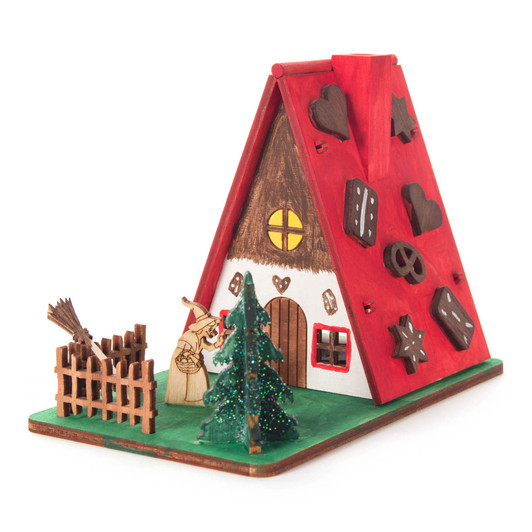 Unpainted Kit - Halloween Smoker House - 30 Pieces – alternate view of the German Christmas smoker
