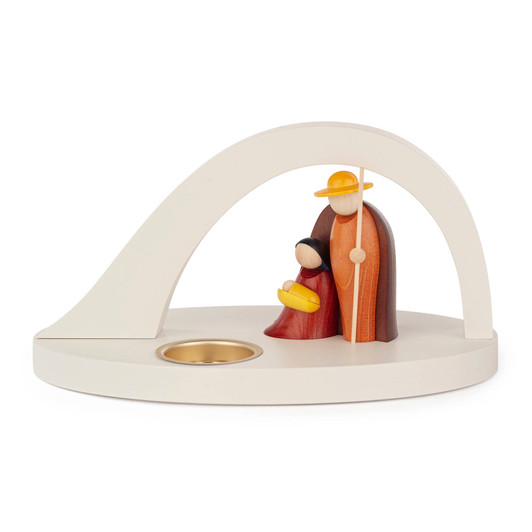 Nativity Tealight Holder | 12cm Tall – wooden candleholder by Robbi Weber