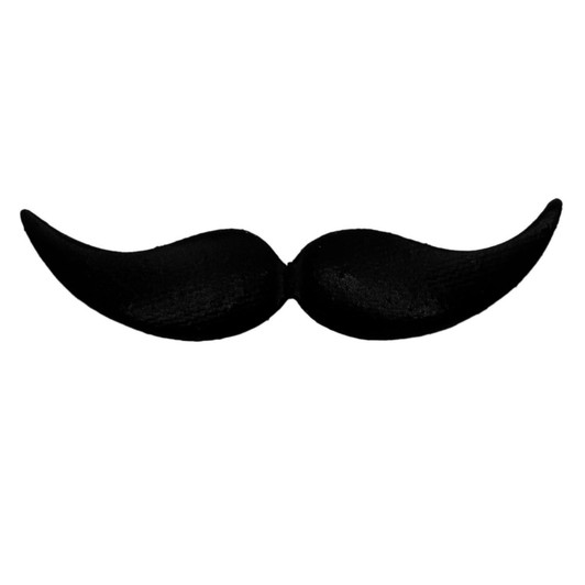 Seiffener Volkskunst Replacement Large Mustache 1 13/16 – German Christmas smoker by Seiffener Volkskunst eG