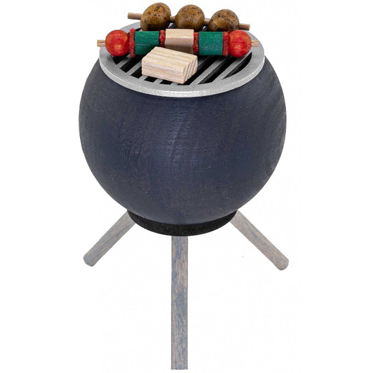 Black BBQ Veggies Incense Smoker – German Christmas smoker by Seiffener Volkskunst eG