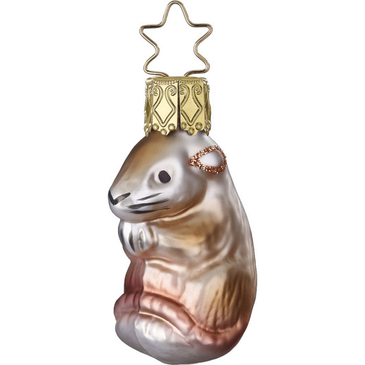 Little Mouse Glass Ornament | 2.2" 5cm – Christmas ornament by Inge-Glas