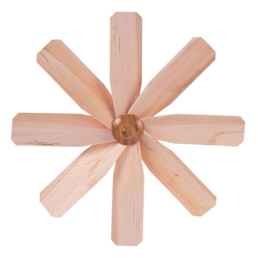 German Pyramid Fan Assembly | 8 Blade | 21cm Diameter – Christmas pyramid