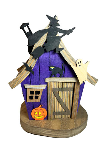 Halloween House German Incense Smoker | 7.8 Inches Tall – German Christmas smoker by Richard Glaesser