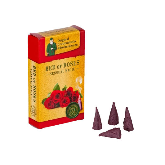 Crottendorfer Incense Bed of Roses Scent | Sensual Magic Collection