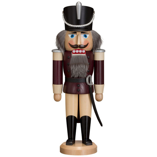 Hussar German Nutcracker Soldier | 14.5 Inches Tall – German nutcracker by Seiffener Volkskunst eG